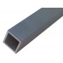 Tube carré aluminium 100 x 100 x 3 mm - Longueur 3 mètres
