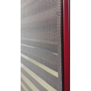 Grille de Ventilation en Aluminium laqué PAS 50HP avec moustiquaire - 300 X 300 mm