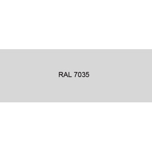 Tôle Aluminium prélaqué d'usine 1 face finition brillant RAL 7035