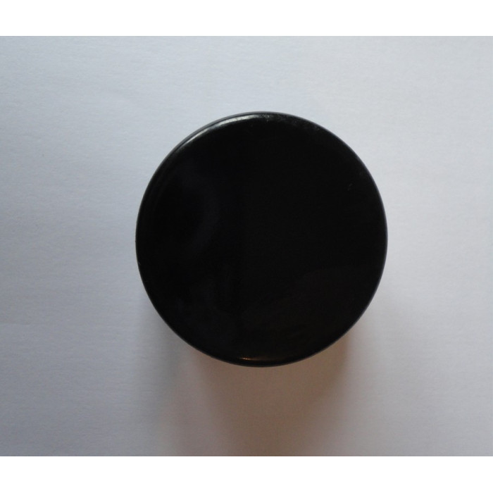 Embout rond à ailettes D60 mm  plastique noir