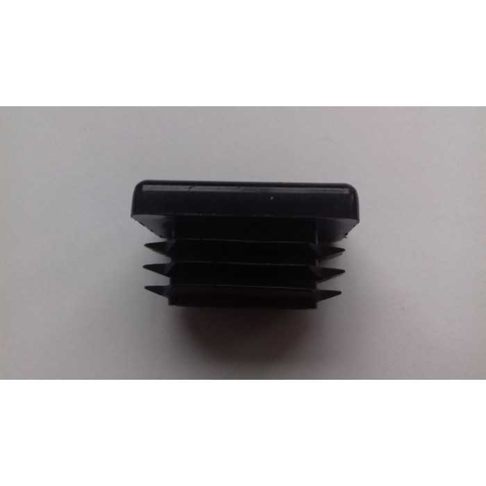 Bouchon Pour Tube Rectangle 100x50 Mm - En PVC, Obturateur De Protection Avec Ailette