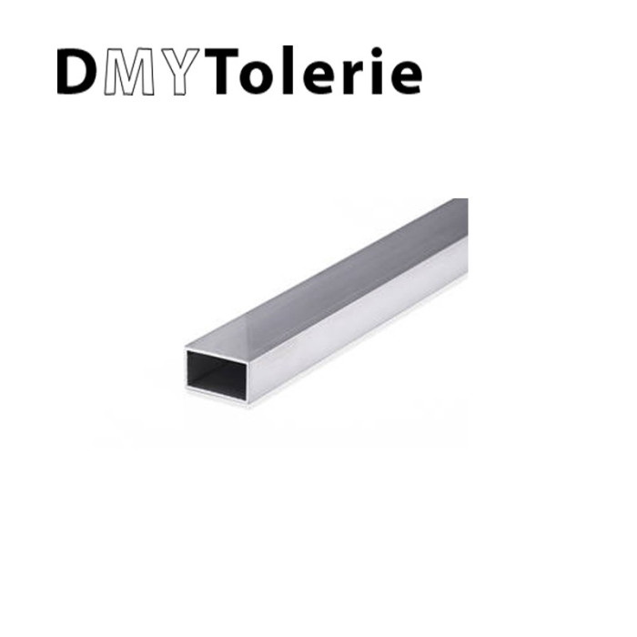 Tube rectangulaire inox 304 L - 60 x 40 x 2 mm - 1 mètre