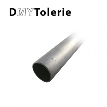 Tube rond aluminium D80 x 5 mm - Longueur 1 mètre - Découpe sur mesure offerte