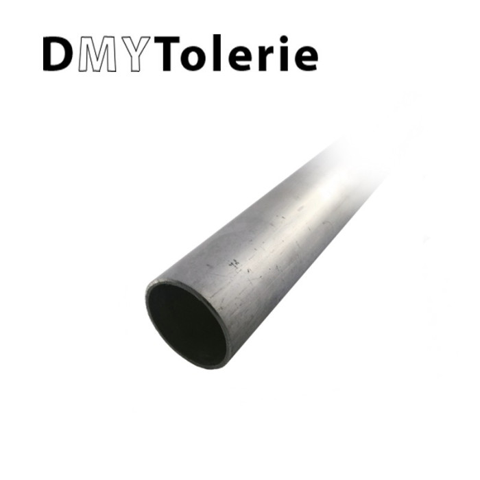 Tube aluminium rond 50 x 2 - Longueur 1, 2 ou 3 mètres