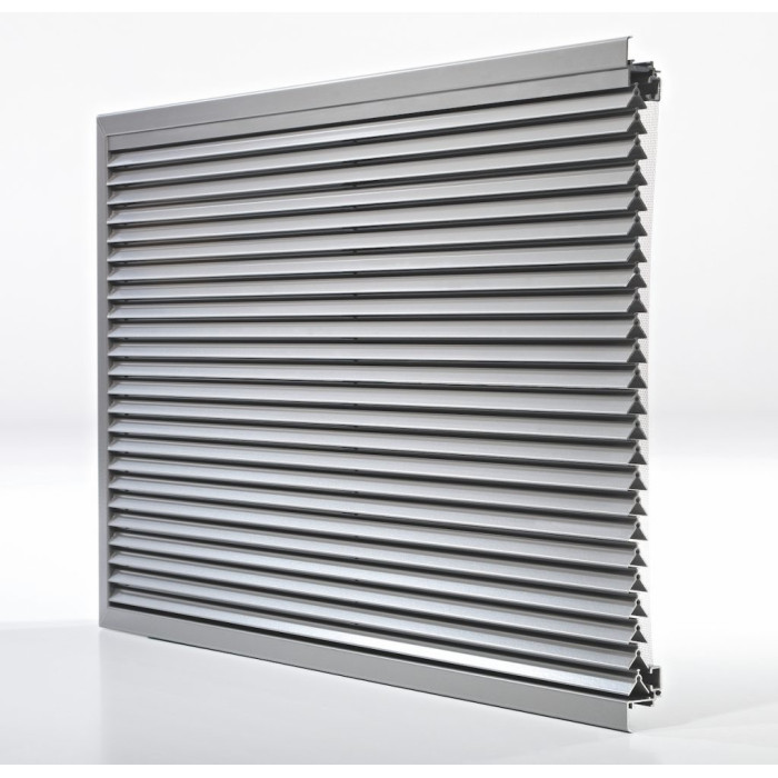 Grille de Ventilation en Aluminium Brut - 400 x 400 mm