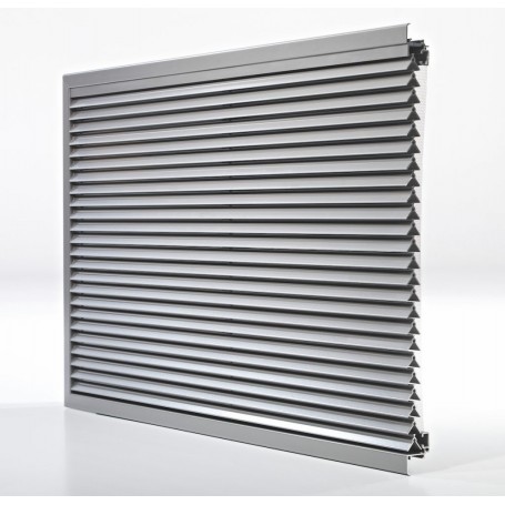 Grille de Ventilation en Aluminium brut PAS 45HP - 800 x 800 mm