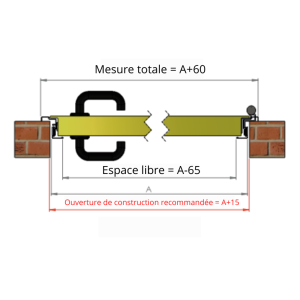 Porte de sécurité 1 vantail