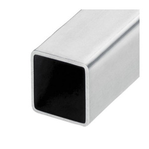 Tube carré inox 304 L - 50 x 50 x 2 mm - Longueur 3 mètres