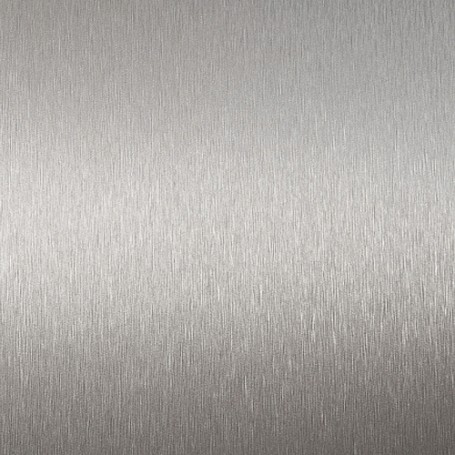 Plaque en Inox brossé de différentes épaisseurs avec film de protection