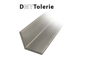 1 mètre - Cornière en inox 316 L