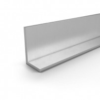 Profilés cornières inégales en aluminium.