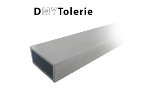 Les tubes rectangulaires en aluminium sont coupés gratuitement suivant vos dimensions jusqu'à 3 mètres de longueur